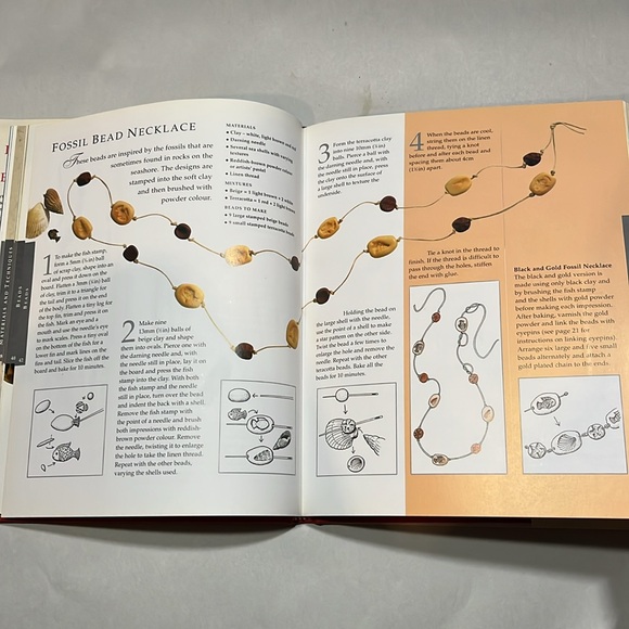 1997 Making Polymer Clay Jewellery Hardcopy BOOK Jewelry Artisan Sue Heaser Art - Picture 14 of 16